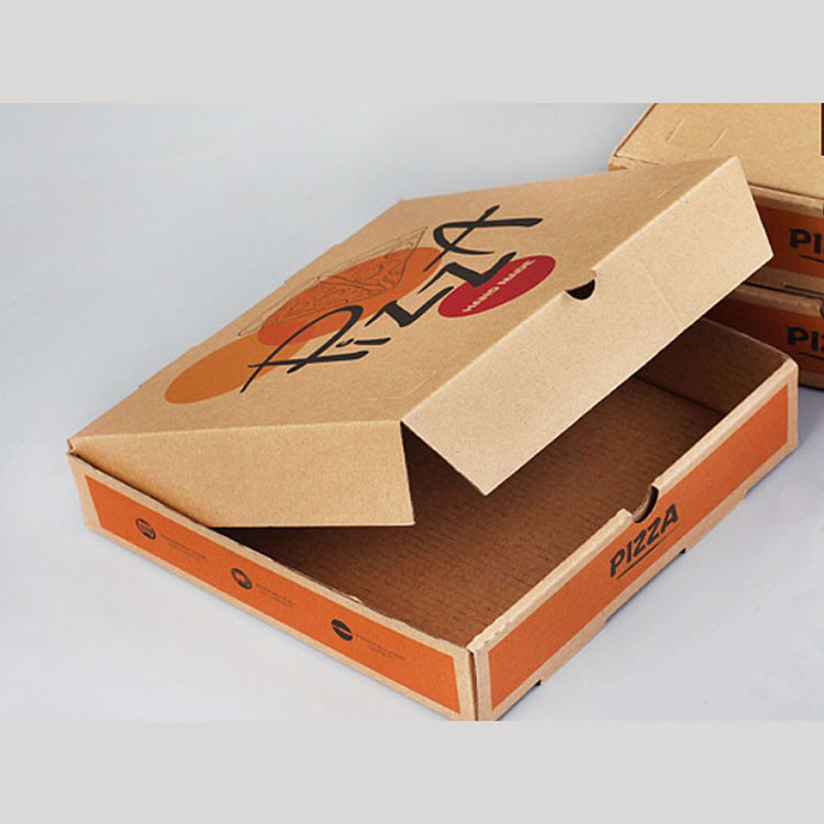 Kotak Pizza Kertas Kraft 10 inci