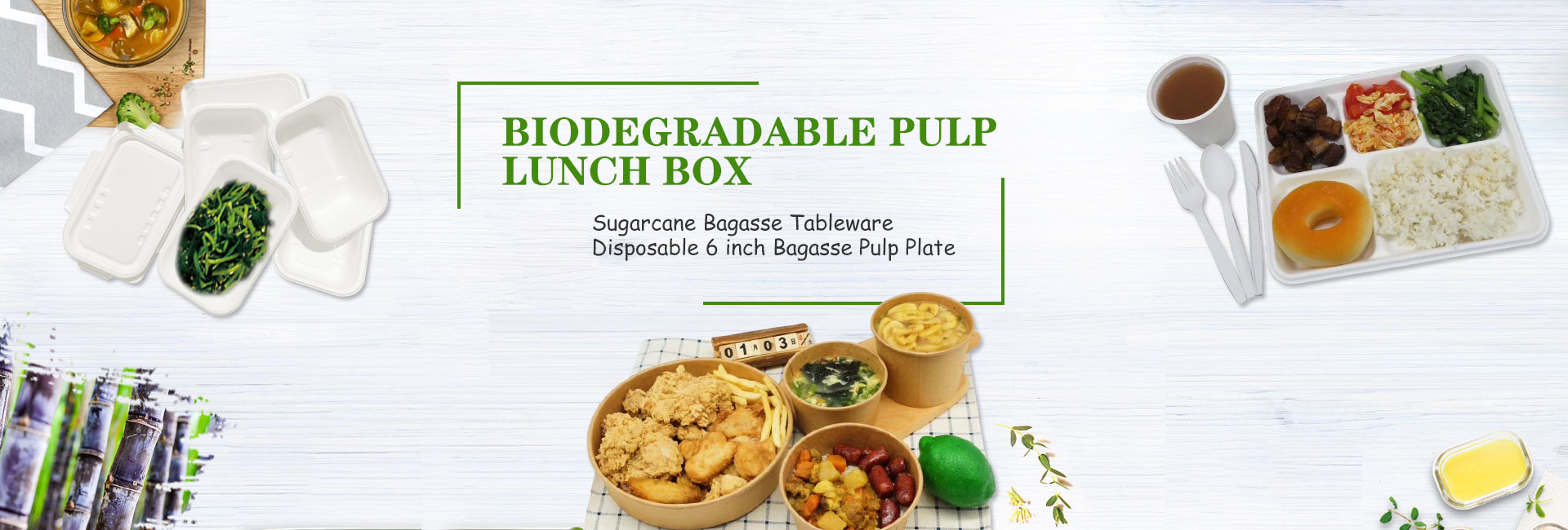 Peralatan Makan Ampas Tebu