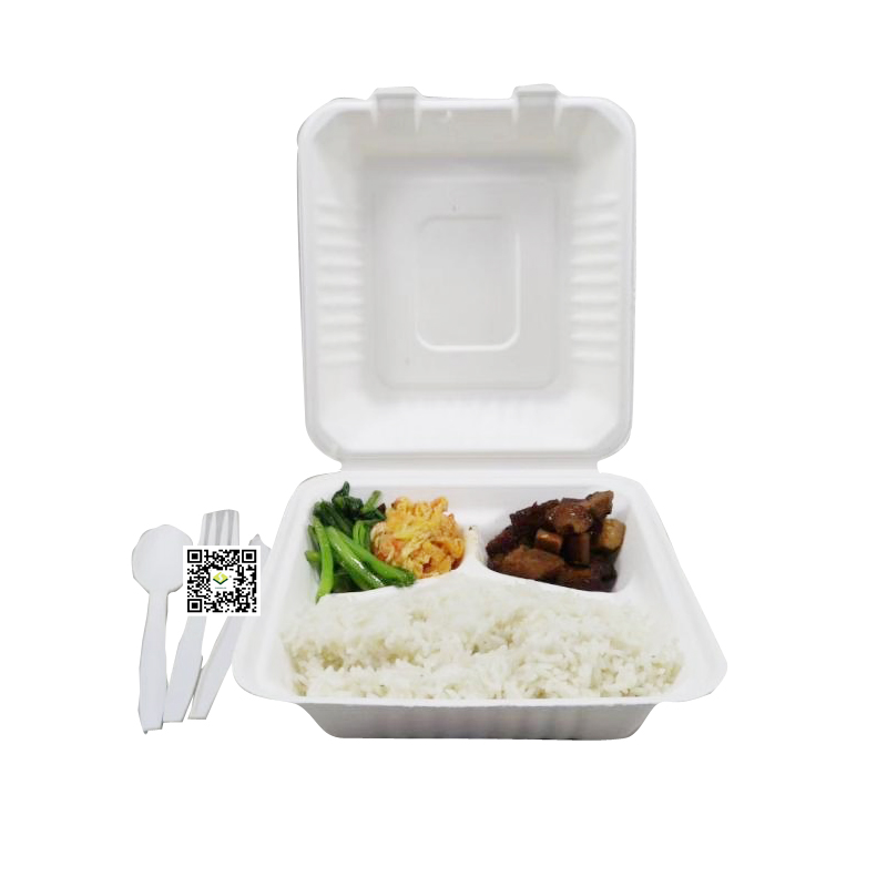 Ampas tebu to go box sedang dalam produksi