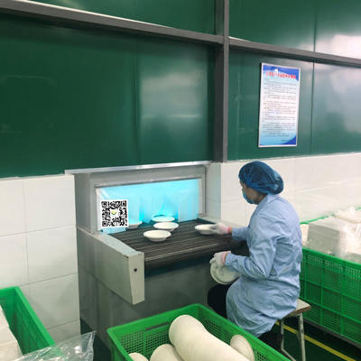 Pameran bengkel produksi peralatan makan ampas tebu